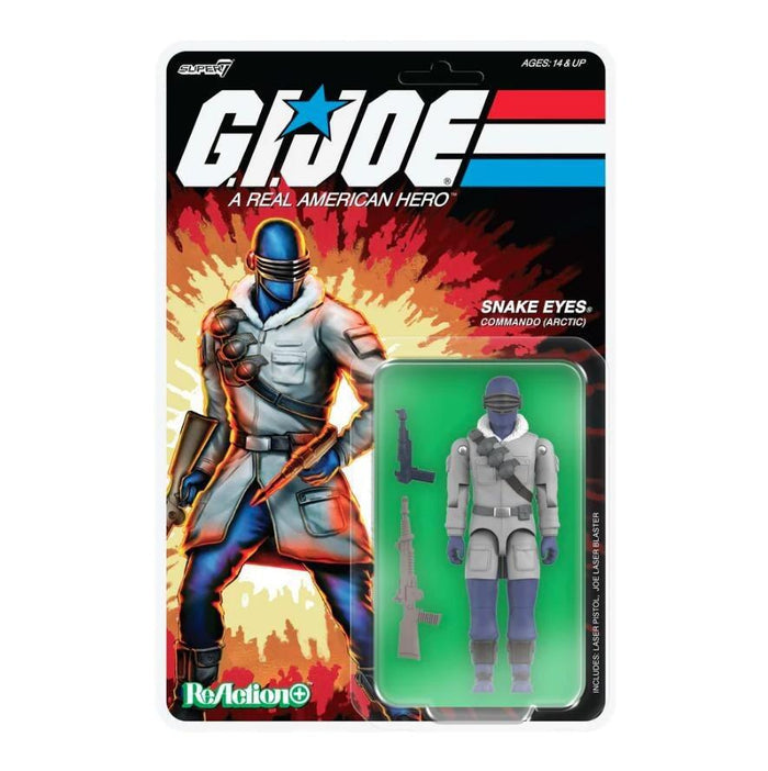 G.I. Joe ReAction+ Action figure Wave 5 - Arctic Snake Eyes (Movie)