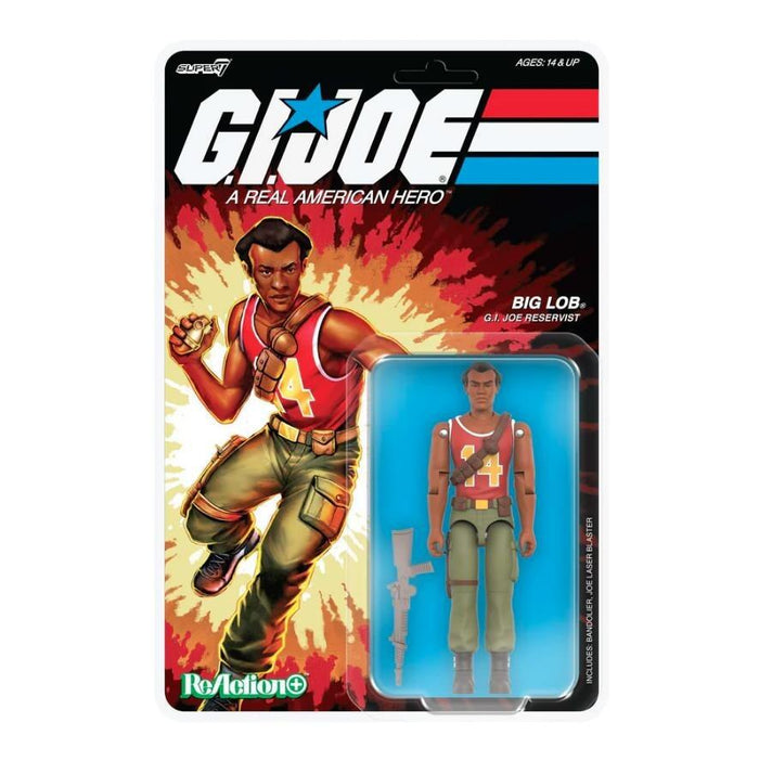 G.I. Joe ReAction+ Action figure Wave 5 - Big Lob (Movie)