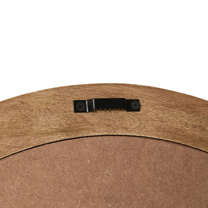 Gosford Bobble Wooden Round Mirror 61cm