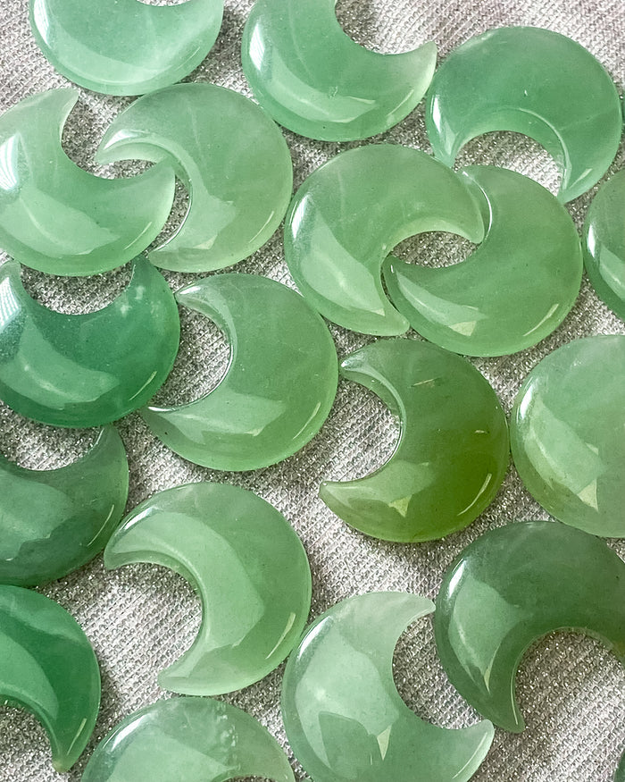 Green Aventurine Moon
