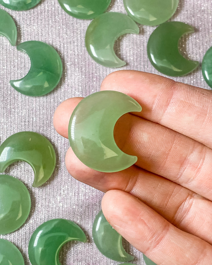 Green Aventurine Moon