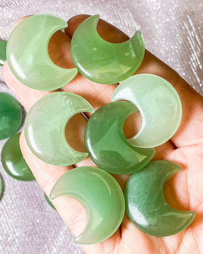 Green Aventurine Moon