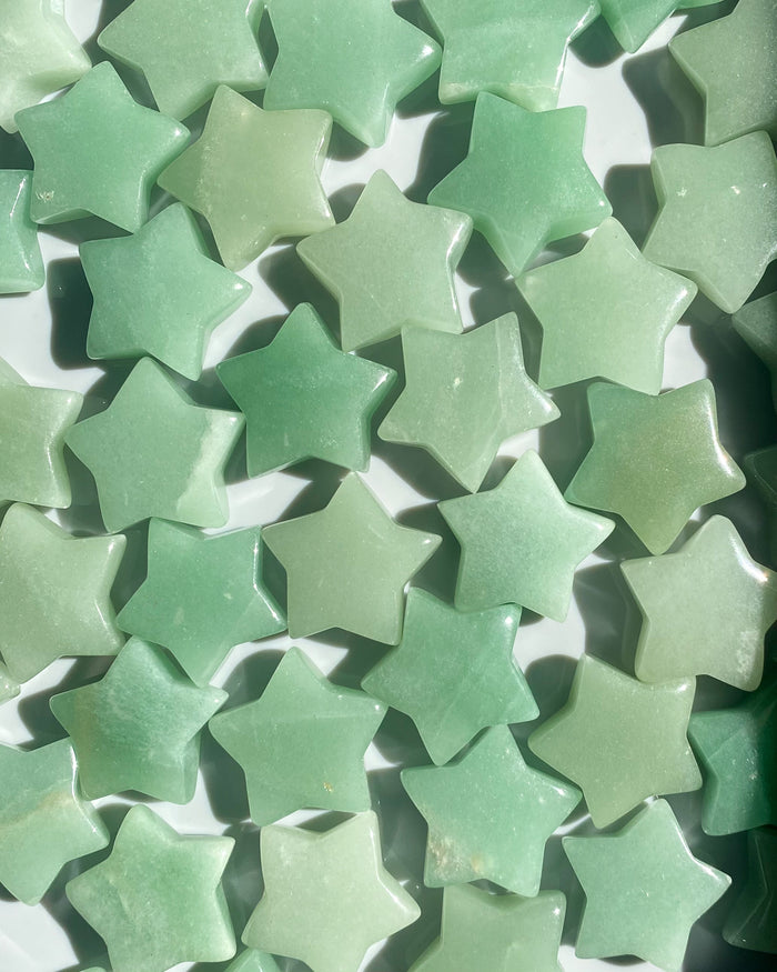 Green Aventurine Star