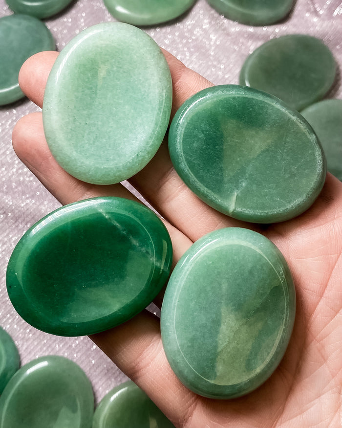 Green Aventurine Worry Stone
