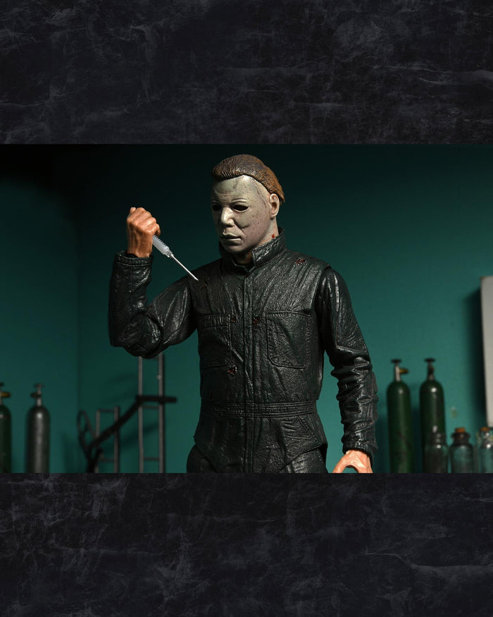 Halloween 2 (1981) Ultimate 7 inch Scale Action Figure 2-Pack - Michael Myers & Dr Loomis