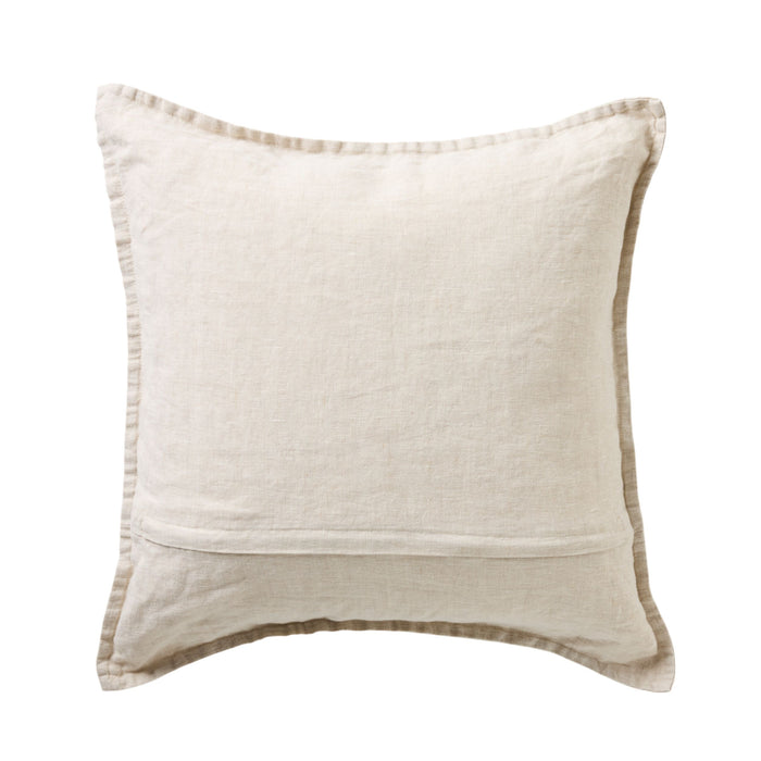 Hamptons French Linen Cushion Natural 50x50cm