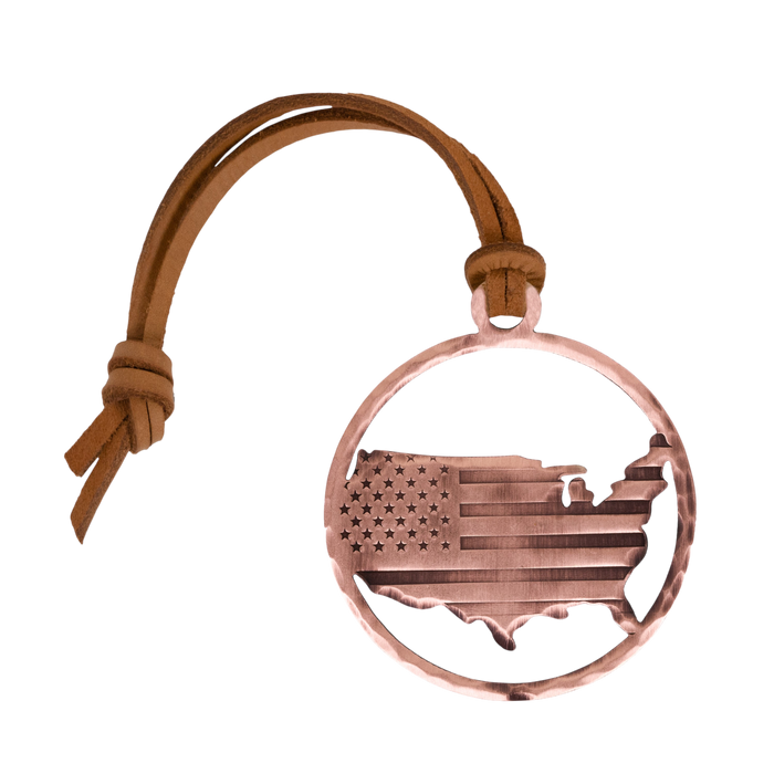 Hand Forged® America Country Club Bag Tag - Copper