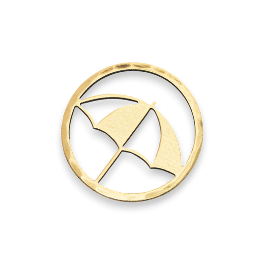 Hand Forged® Arnold Palmer Umbrella Ball Marker - Bronze