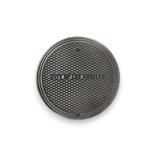 Hand Forged® LA Manhole Cover™ Ball Marker - Steel