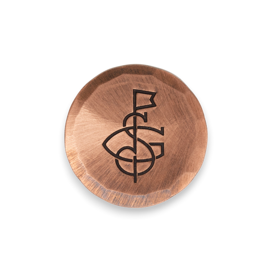 Hand Forged® SG Flag Ball Marker - Copper