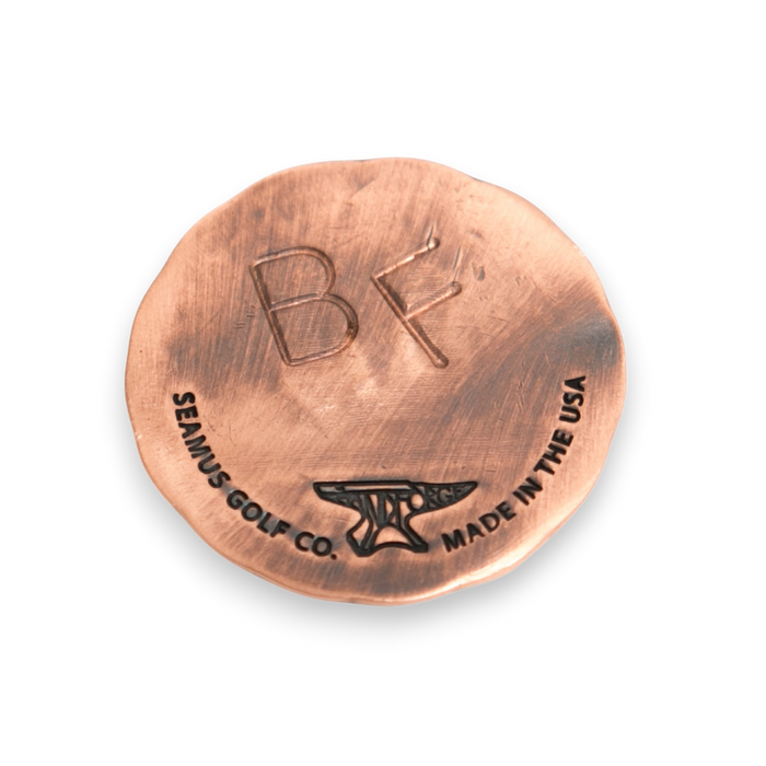 Hand Forged® SG Flag Ball Marker - Copper
