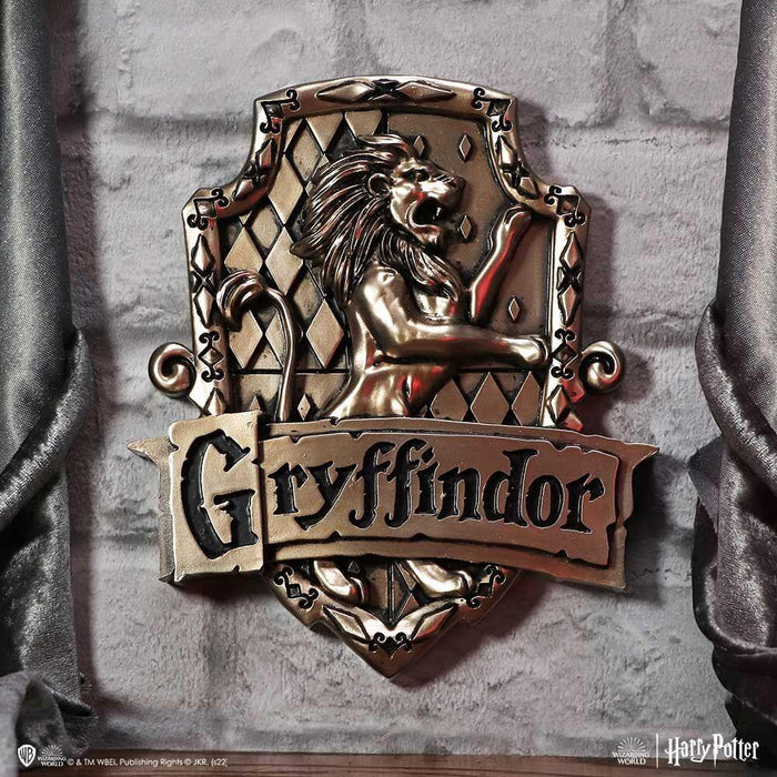 Harry Potter 20cm Bronze Hanging Wall Plaque - Gryffindor
