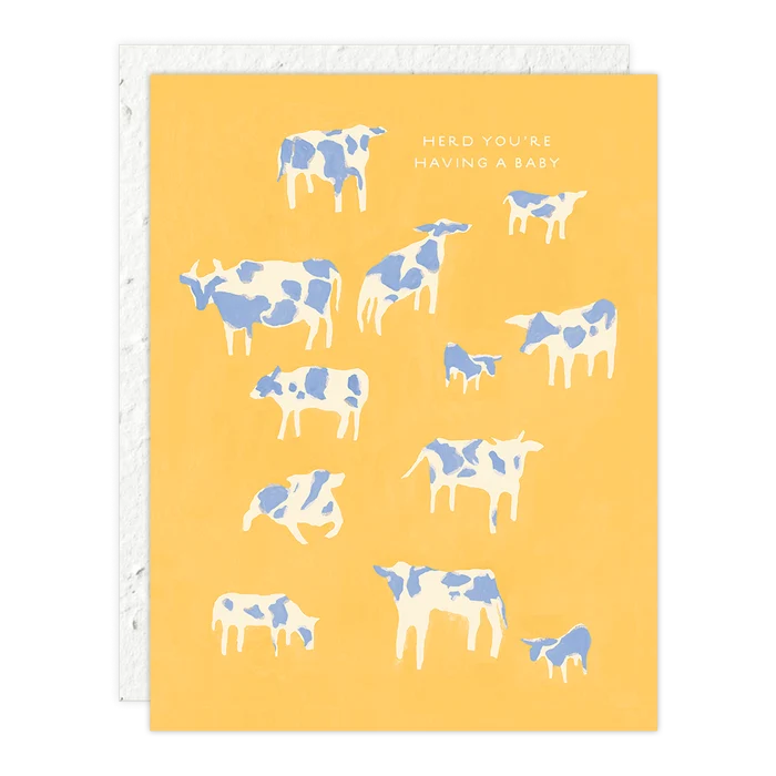 HERD BABY CARD