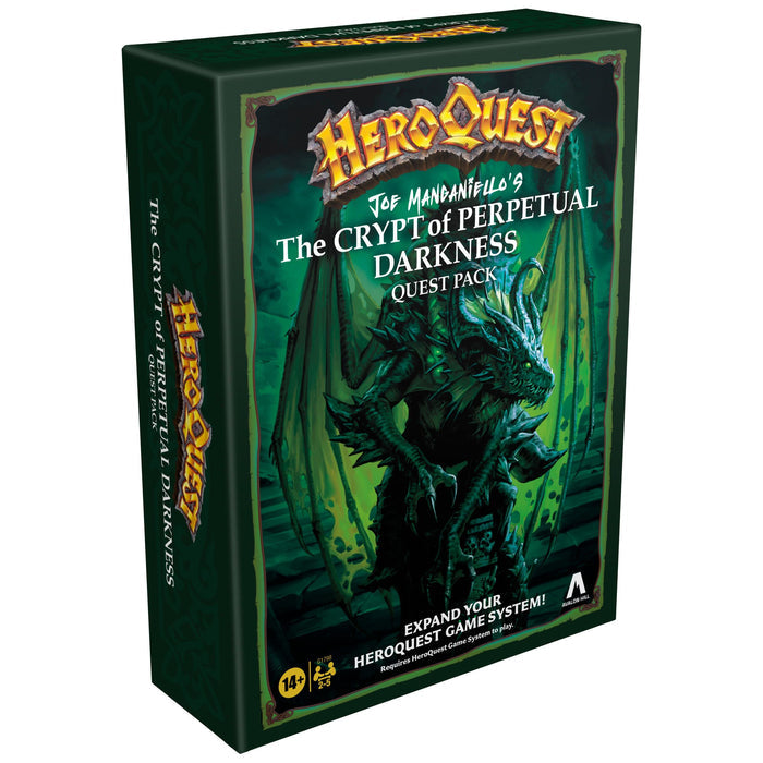 Heroquest Game System Quest Pack - Joe Manganiello's The Crypt Of Perpetual Darkness