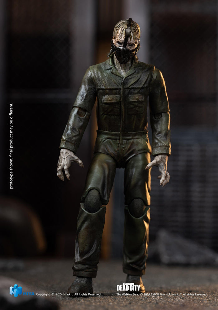 HIYA Toys The Walking Dead: Daryl Dixon 1:18 Scale Action Figures - Dark Eyes Walker