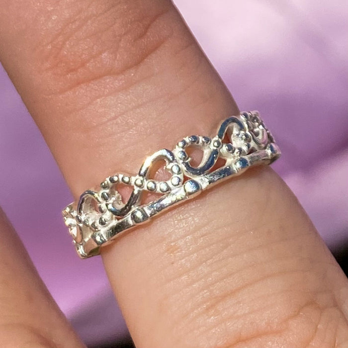 Infinity 925 Sterling Silver Ring