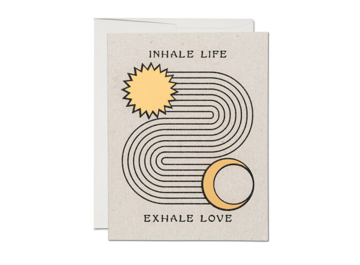 INHALE EXHALE CARD