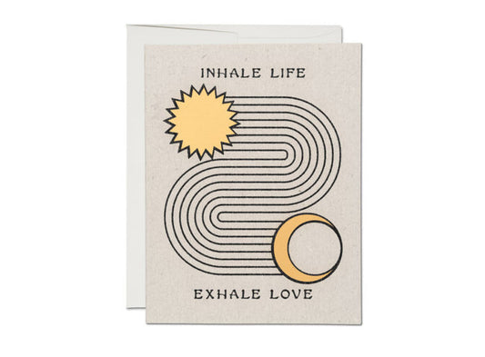 INHALE EXHALE CARD