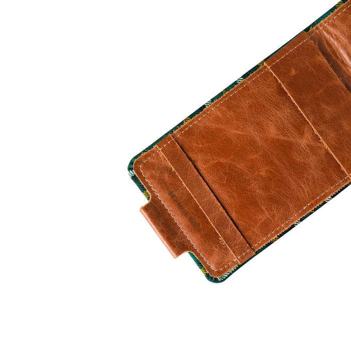 Irish National Tartan Yardage Book Cover