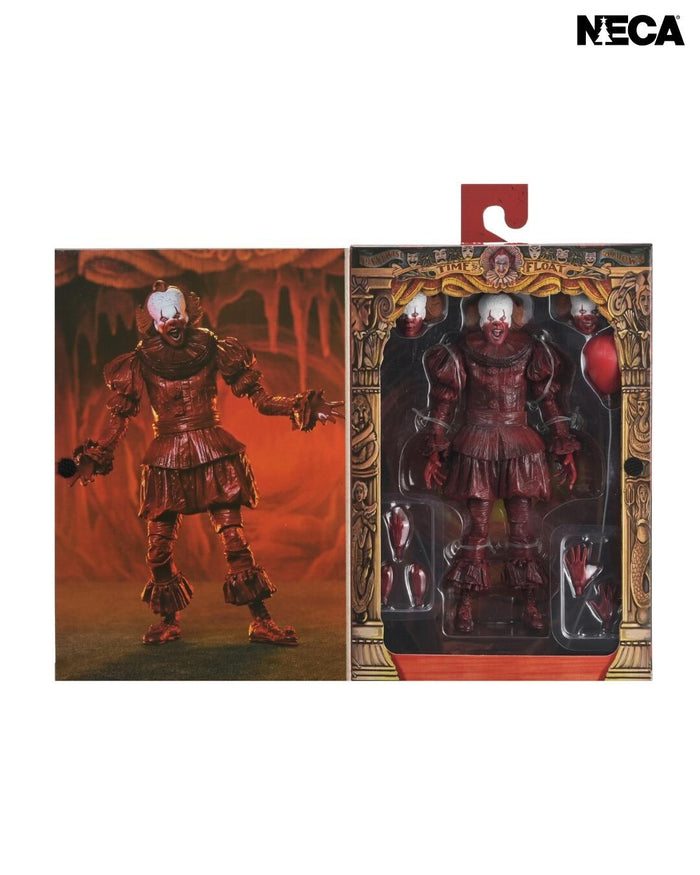 IT: Welcome To Derry Ultimate 7 Inch Scale Action Figure - Blood Pennywise