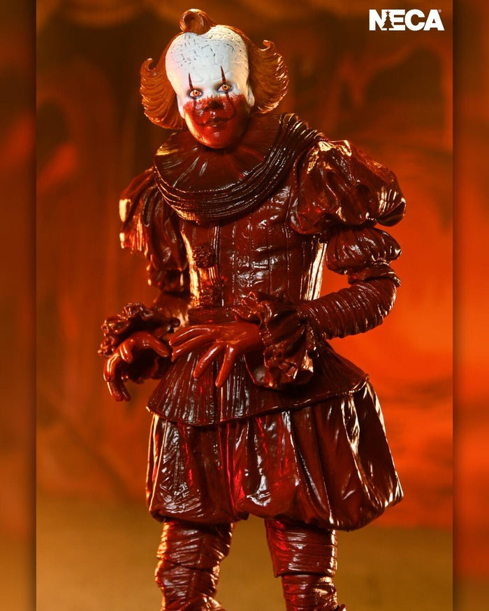 IT: Welcome To Derry Ultimate 7 Inch Scale Action Figure - Blood Pennywise