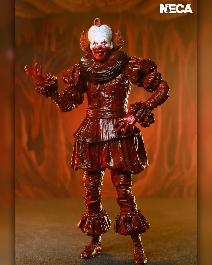 IT: Welcome To Derry Ultimate 7 Inch Scale Action Figure - Blood Pennywise