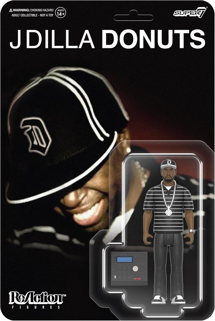 J Dilla ReAction Action Figures Wave 1 - J Dilla (Smile Album Cover)