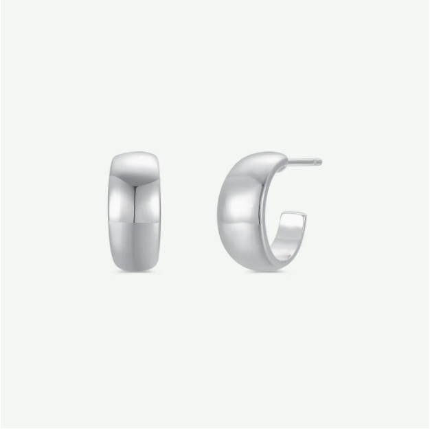 JaxKelly Wide Hoop Earrings