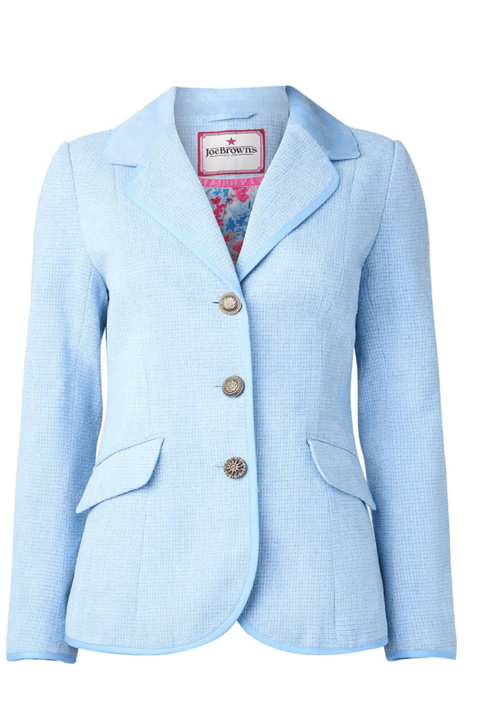 Joe's Favourite Forever Blue Jacket by Joe Browns, available at Dotique