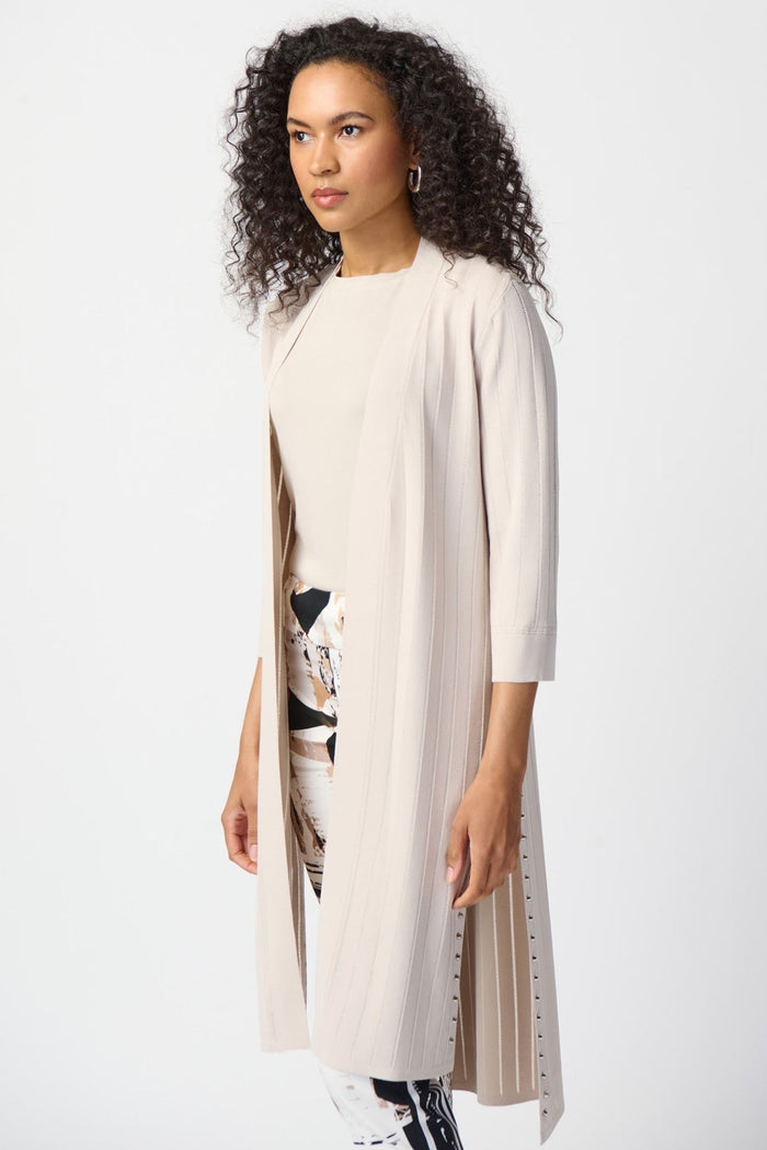 Joseph Ribkoff 222929 Beige Long Cardigan - Dotique