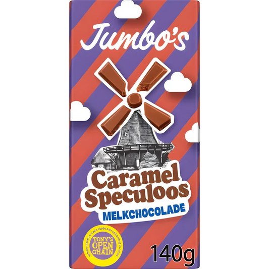 JUMBO'S CARAMEL & SPECULOOS MILK CHOCOLATE