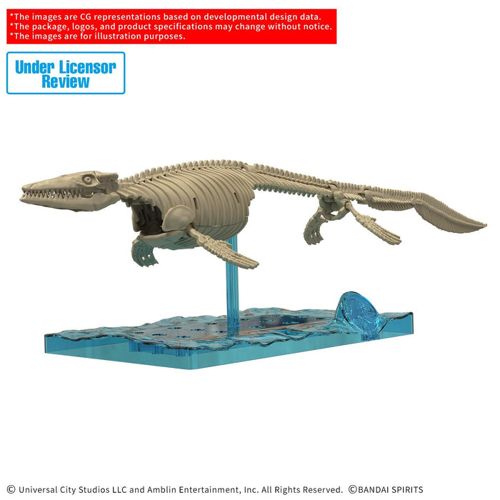 Jurassic World Rebirth Plannosaurus Dinosaur Model Kit - Mosasaurus