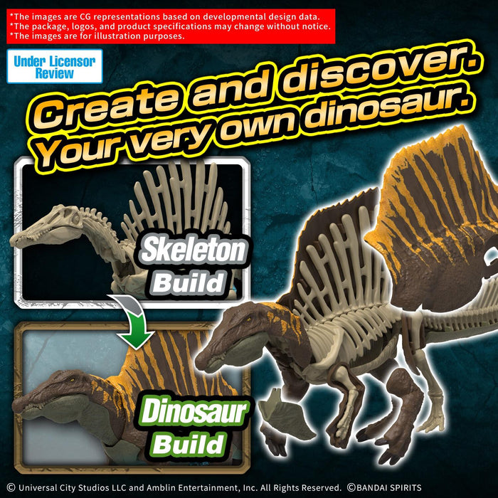 Jurassic World Rebirth Plannosaurus Dinosaur Model Kit - Spinosaurus