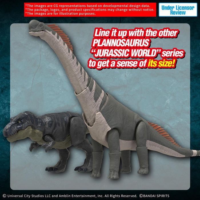 Jurassic World Rebirth Plannosaurus Dinosaur Model Kit - Titanosaurus