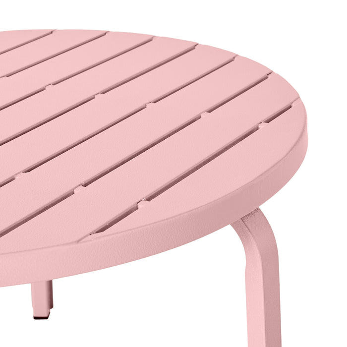 Kace Outdoor Coffee Table 65cm Rose Pink