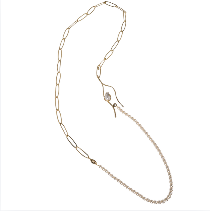 Kalliope Lola Channel Necklace