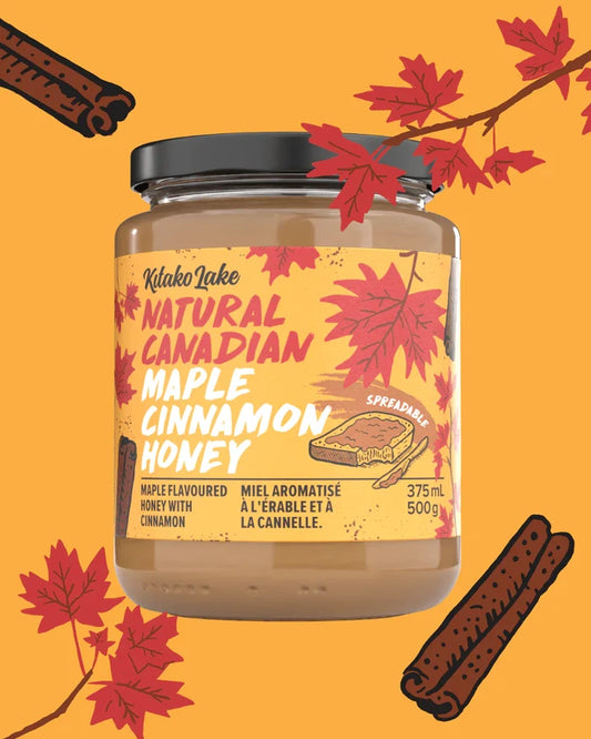 Kitako Lake MAPLE CINNAMON HONEY