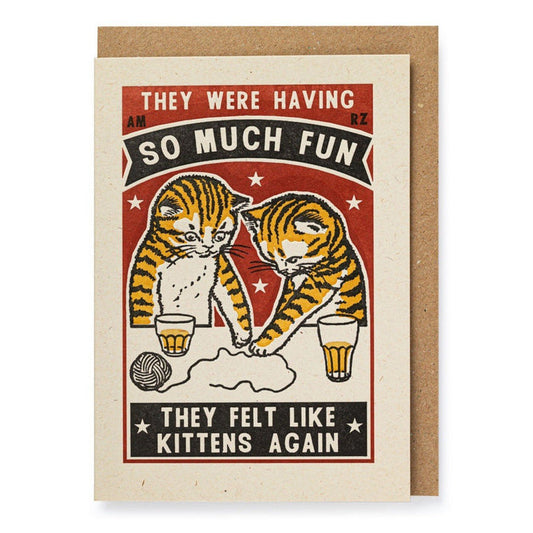 KITTENS AGAIN CARD