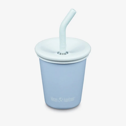 KLEAN KANTEEN 10oz KID CUP-CLEAR SKY