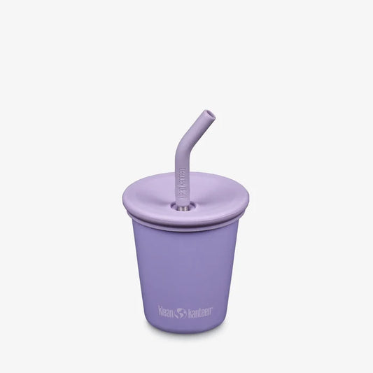 KLEAN KANTEEN 10oz KID CUP-PAISLEY PURPLE