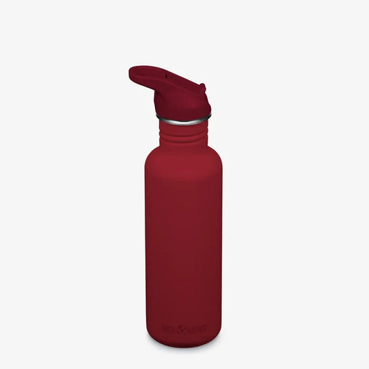 KLEAN KANTEEN 27oz FLIP SPORT-GARNET