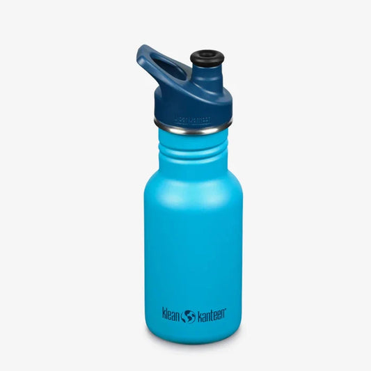 KLEAN KANTEEN KID 12oz SPORT CAP-HAWAIIN OCEAN