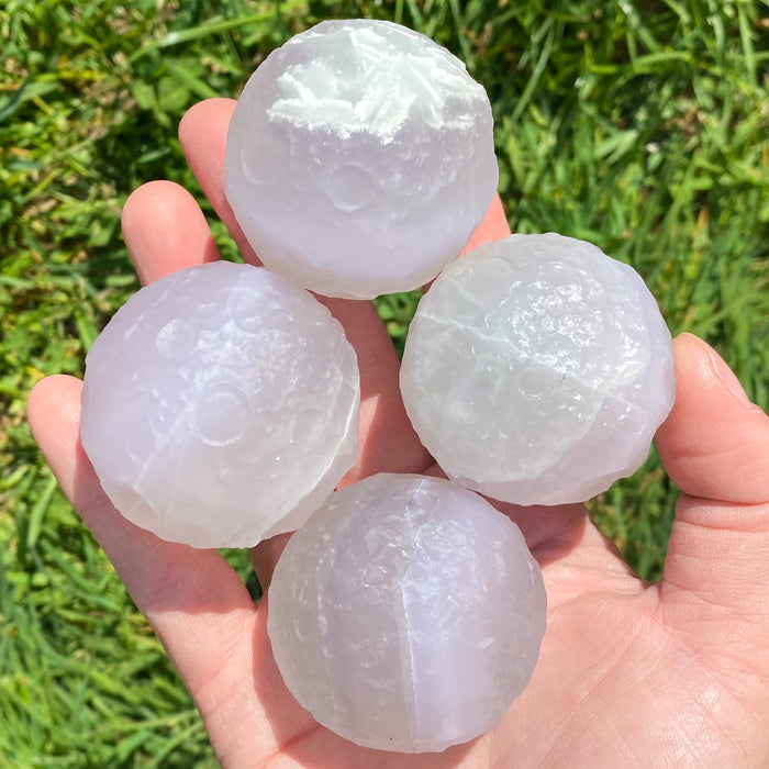 Large Fluorite Full Moon Sphere