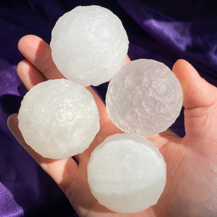 Large Quartz Full Moon Sphere