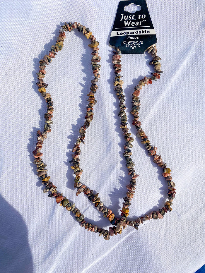Leopardskin Jasper Necklace