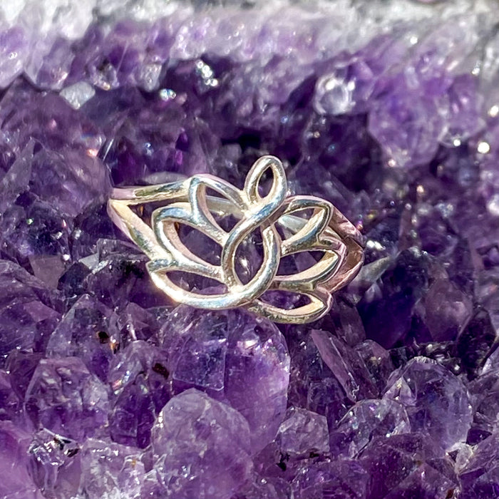 Lotus 925 Sterling Silver Ring