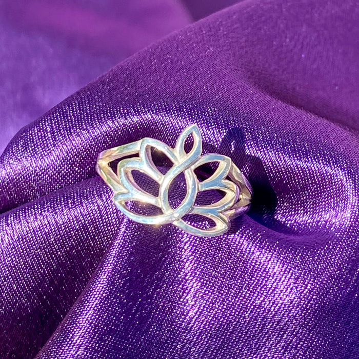 Lotus 925 Sterling Silver Ring