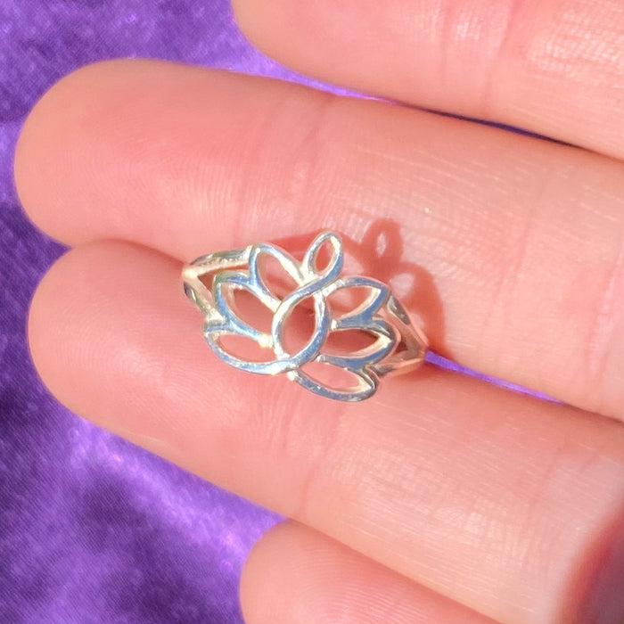 Lotus 925 Sterling Silver Ring