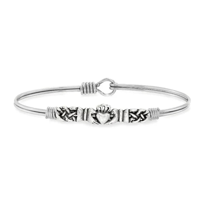 Luca + Danni Claddagh Bangle Bracelet