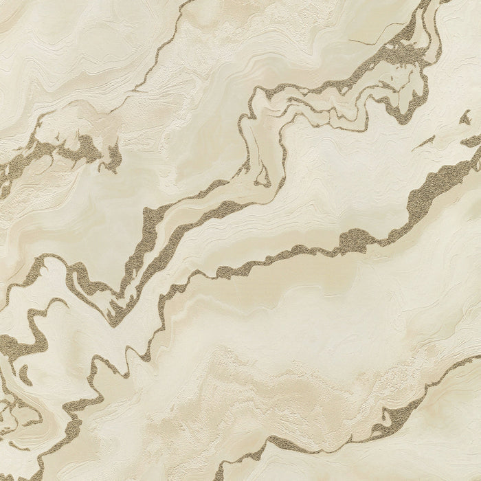 Lunella Nude & Gold Marble Effect Wallpaper Home Improvement